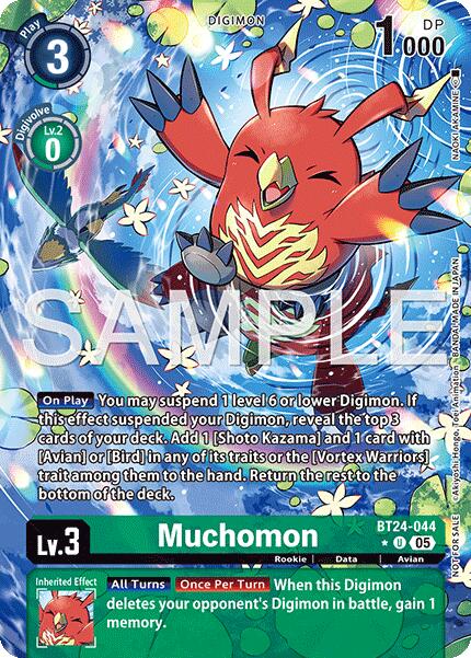 Muchomon [BT24-044] (Box Topper) [Time Stranger] | Devastation Store