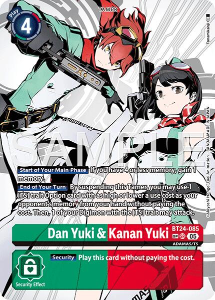 Dan Yuki & Kanan Yuki [BT24-085] (SP) [Time Stranger] | Devastation Store