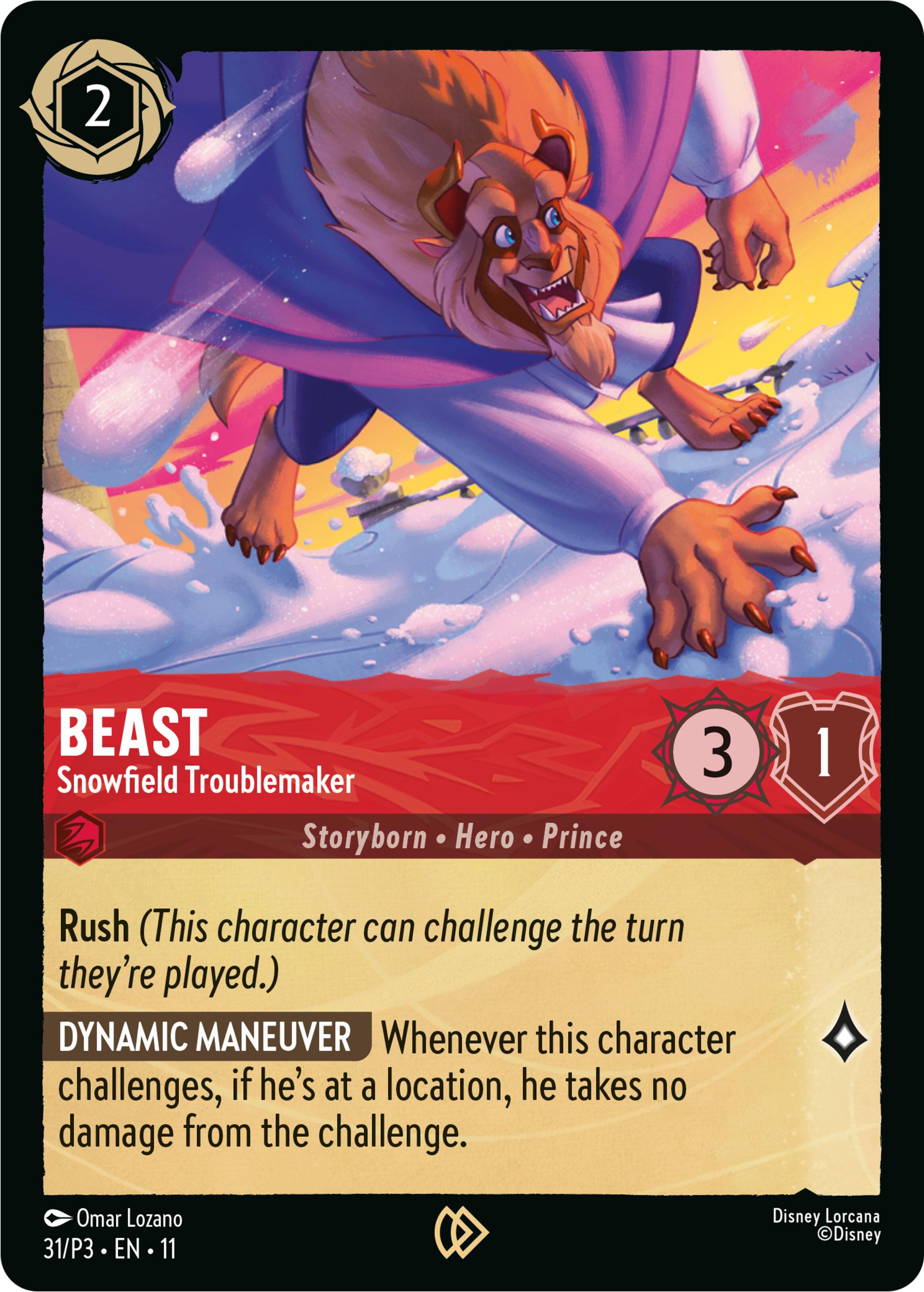 Beast - Snowfield Troublemaker (31) [Promo Cards] | Devastation Store