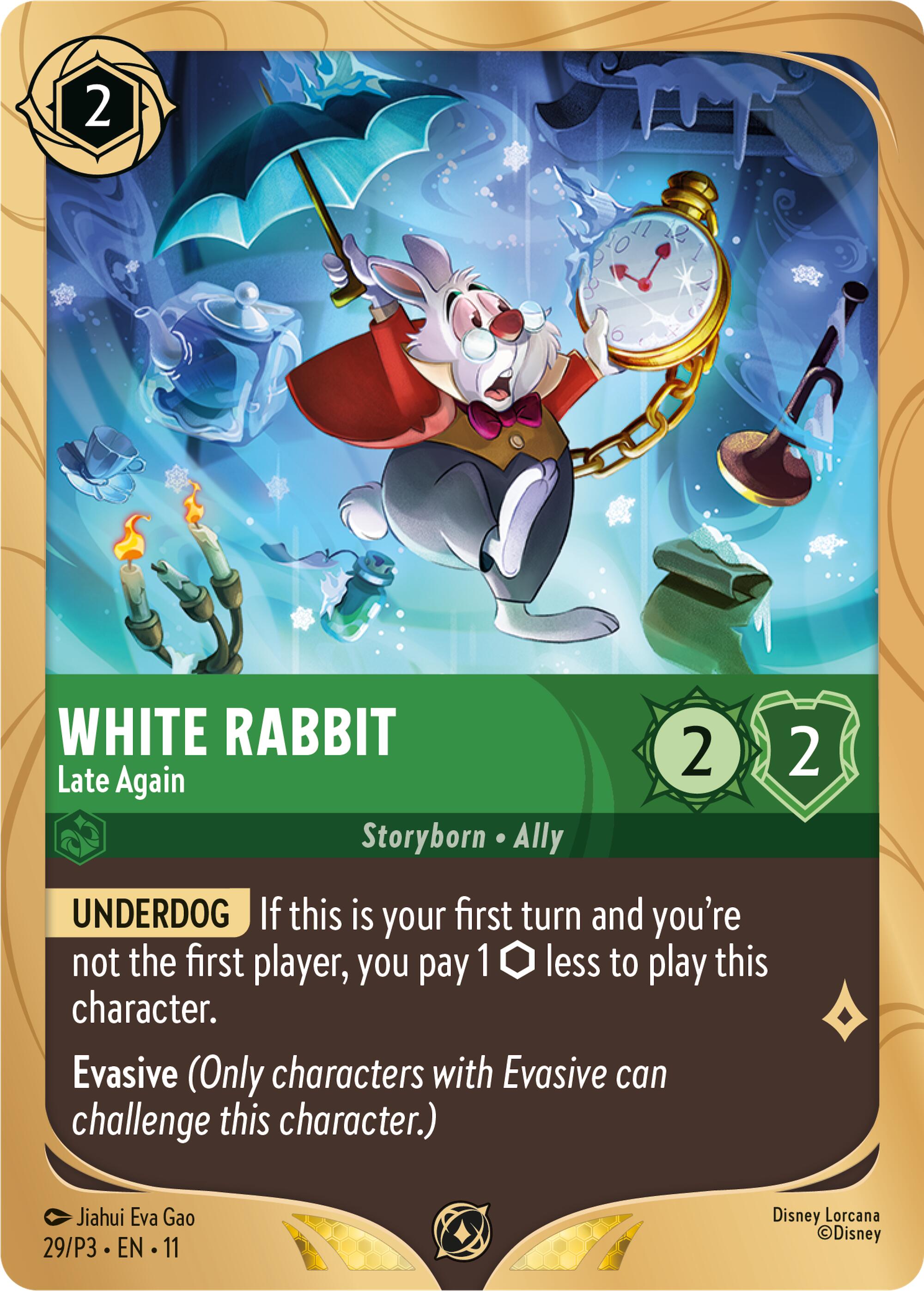 White Rabbit - Late Again (29) [Promo Cards] | Devastation Store