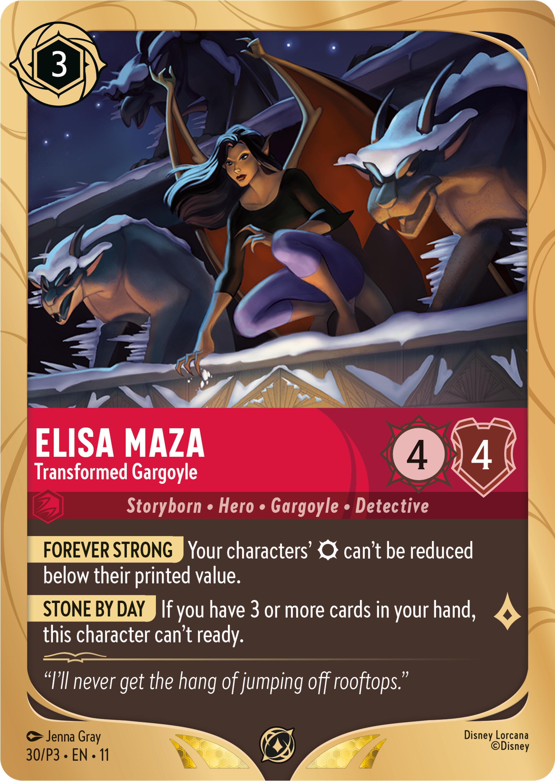 Elisa Maza - Transformed Gargoyle (30) [Promo Cards] | Devastation Store