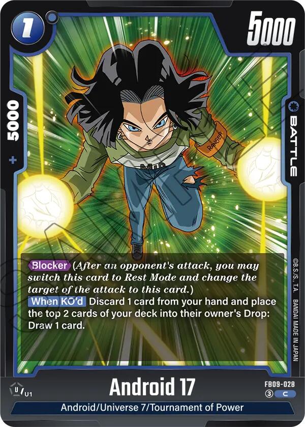 Android 17 (FB09-028) [Dual Evolution] | Devastation Store