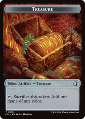 Treasure // Copy Double-Sided Token [Lorwyn Eclipsed Tokens] | Devastation Store