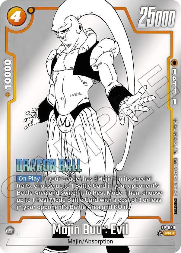 Majin Buu : Evil (FP-060) (Tournament Pack MANGA ver. SPECIAL) [Fusion World Tournament Cards] | Devastation Store