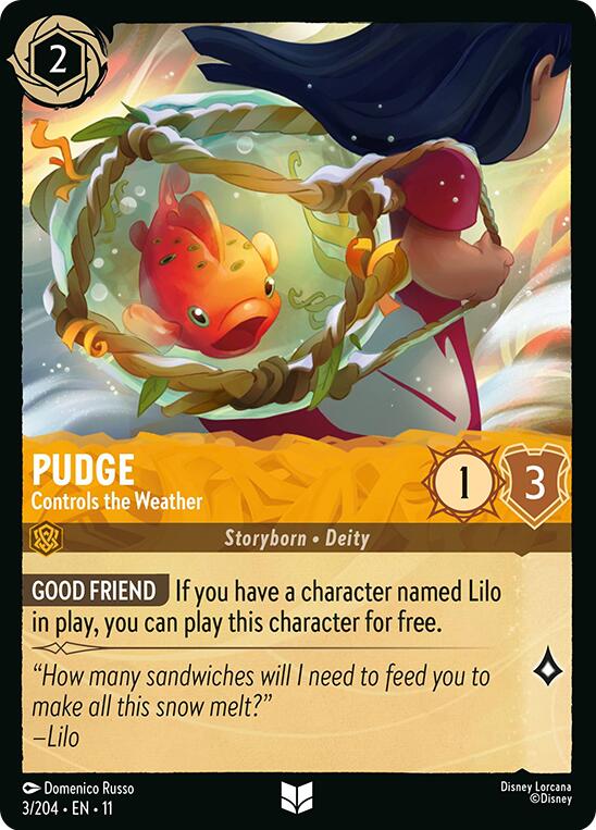 Pudge - Controls the Weather (3/204) [Winterspell] | Devastation Store