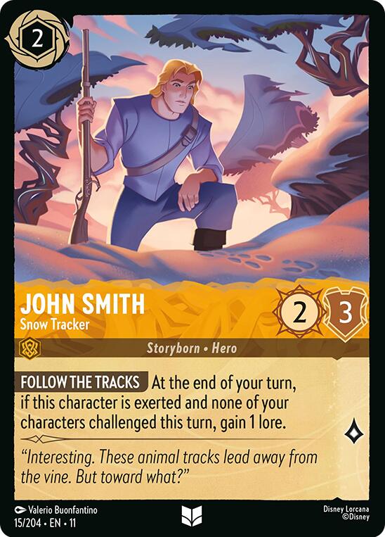 John Smith - Snow Tracker (15/204) [Winterspell] | Devastation Store