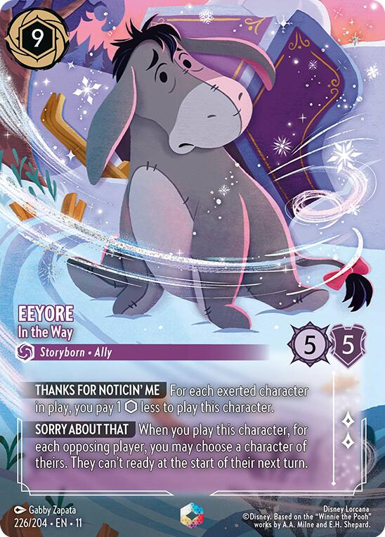 Eeyore - In the Way (Enchanted) (226/204) [Winterspell] | Devastation Store