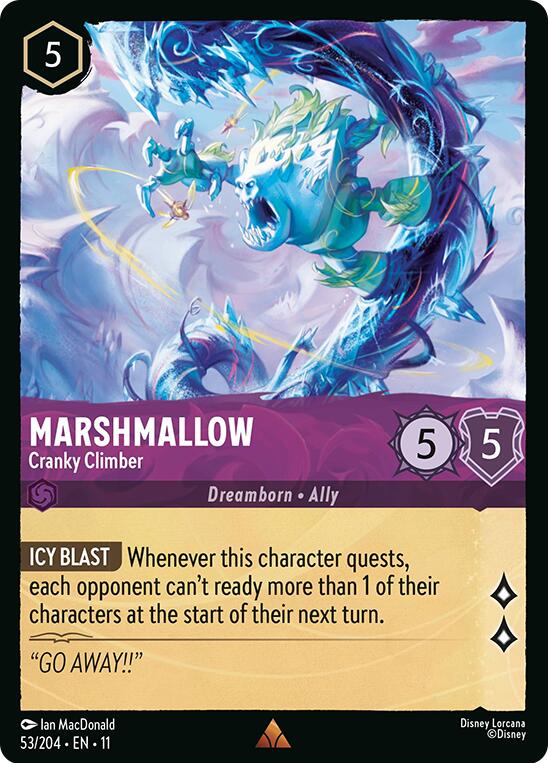 Marshmallow - Cranky Climber (53/204) [Winterspell] | Devastation Store