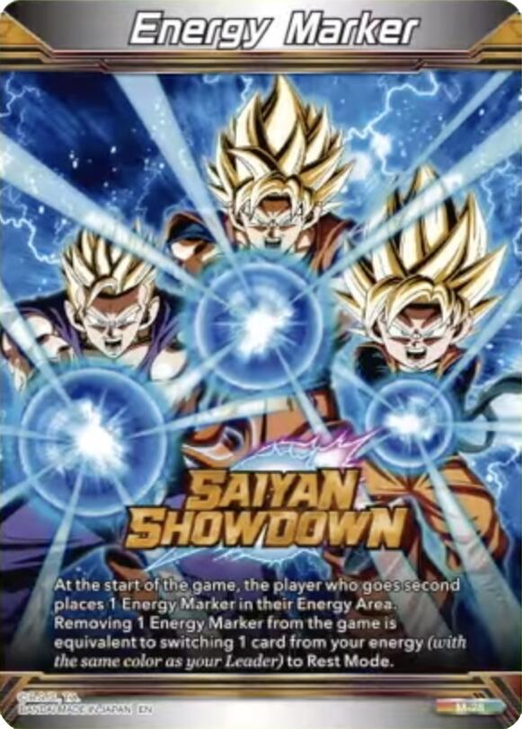 Energy Marker - Saiyan Showdown (M-28) [Fearsome Rivals] | Devastation Store