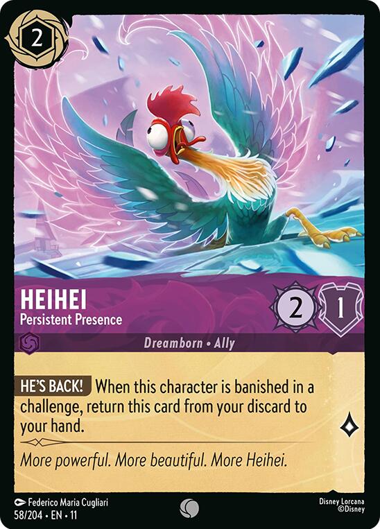 HeiHei - Persistent Presence (58/204) [Winterspell] | Devastation Store