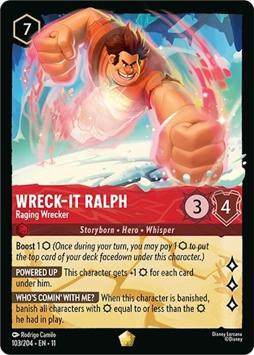 Wreck-It Ralph - Raging Wrecker (103/204) [Winterspell] | Devastation Store
