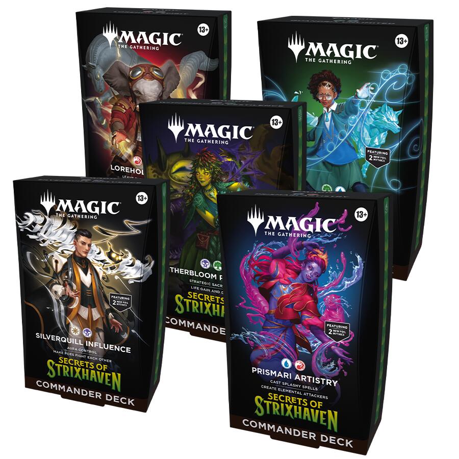 Secrets of Strixhaven Commander Deck Case | Devastation Store