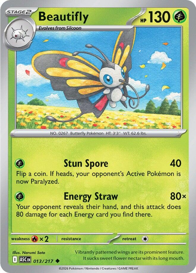 Beautifly (013/217) [Mega Evolution: Ascended Heroes] | Devastation Store