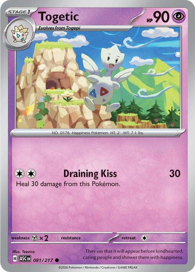 Togetic (081/217) [Mega Evolution: Ascended Heroes] | Devastation Store