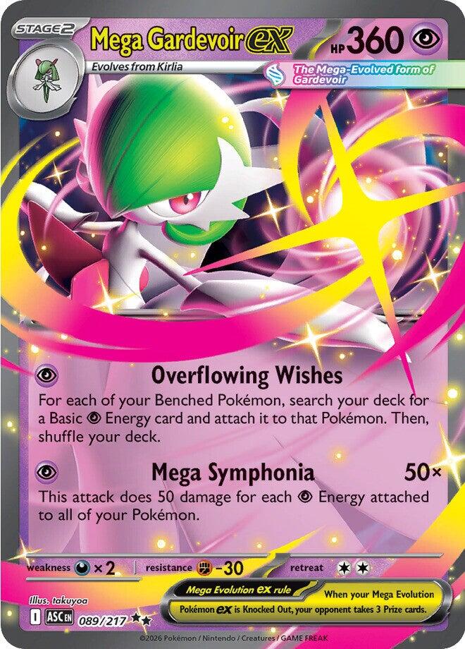 Mega Gardevoir ex (089/217) [Mega Evolution: Ascended Heroes] | Devastation Store