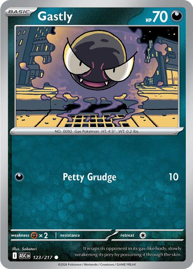 Gastly (123/217) [Mega Evolution: Ascended Heroes] | Devastation Store