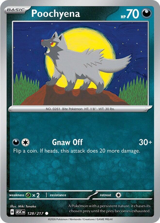 Poochyena (128/217) [Mega Evolution: Ascended Heroes] | Devastation Store