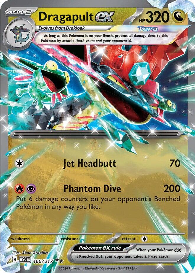 Dragapult ex (160/217) [Mega Evolution: Ascended Heroes] | Devastation Store