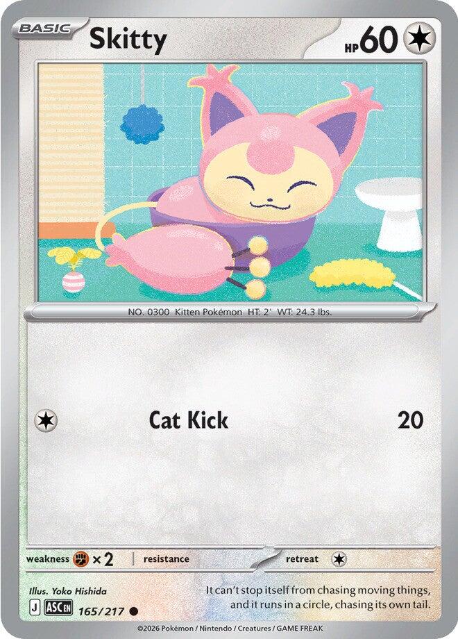 Skitty (165/217) [Mega Evolution: Ascended Heroes] | Devastation Store