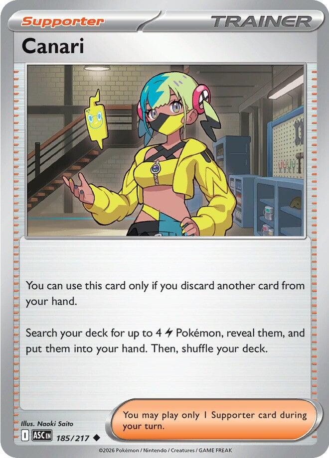 Canari (185/217) [Mega Evolution: Ascended Heroes] | Devastation Store