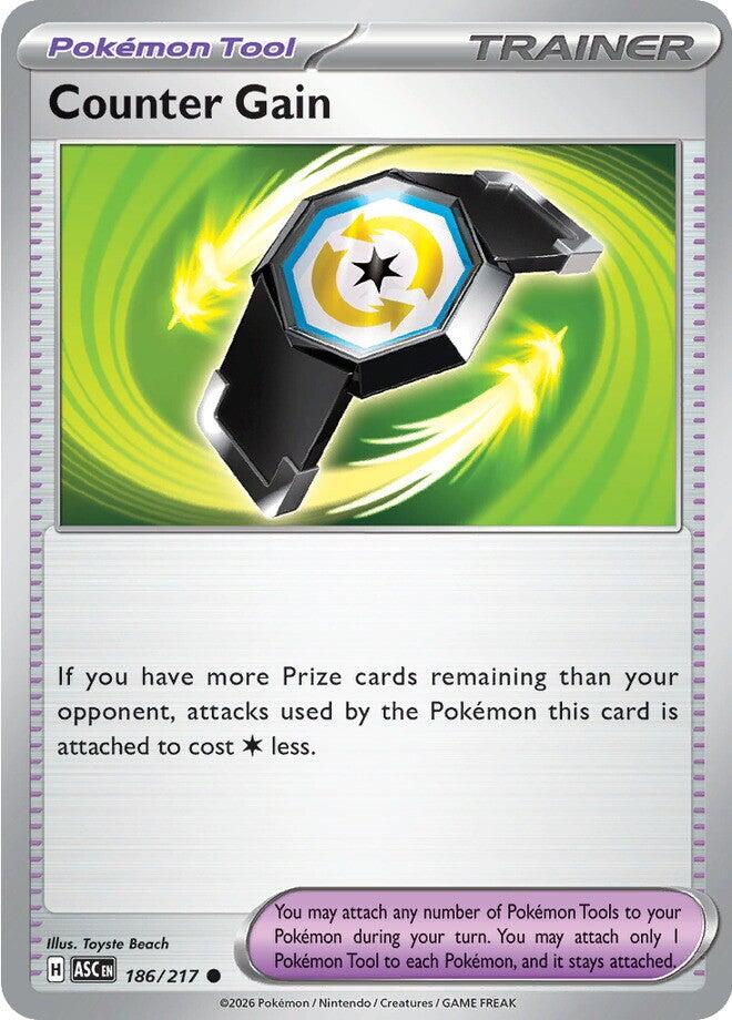 Counter Gain (186/217) [Mega Evolution: Ascended Heroes] | Devastation Store