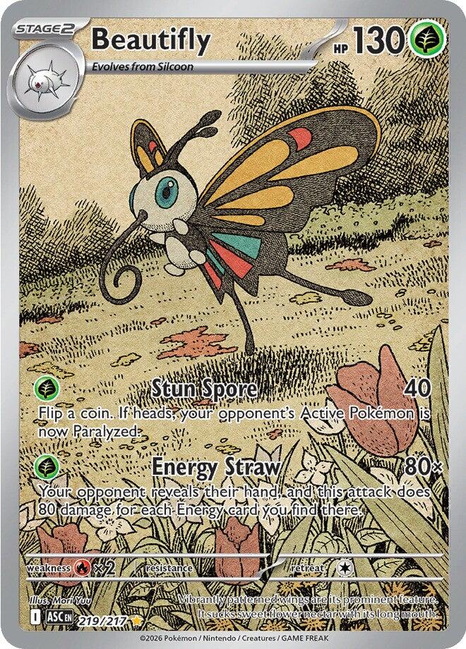 Beautifly (219/217) [Mega Evolution: Ascended Heroes] | Devastation Store