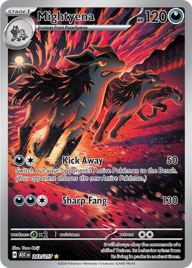 Mightyena (243/217) [Mega Evolution: Ascended Heroes] | Devastation Store