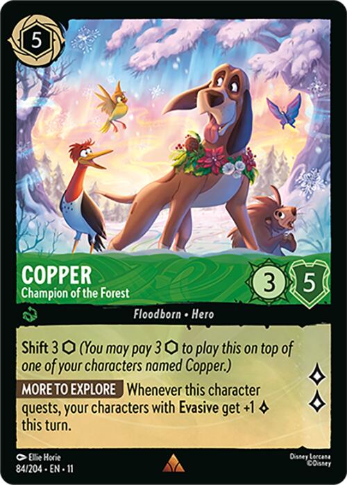 Copper - Champion of the Forest (84/204) [Winterspell] | Devastation Store