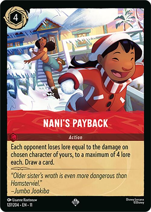 Nani's Payback (127/204) [Winterspell] | Devastation Store
