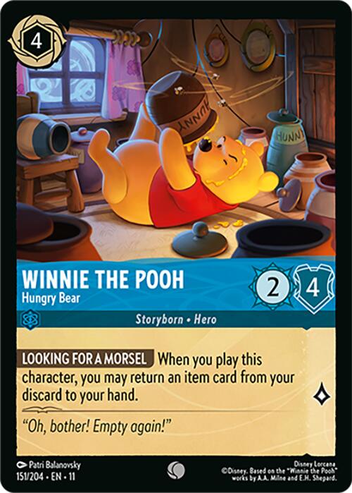 Winnie the Pooh - Hungry Bear (151/204) [Winterspell] | Devastation Store