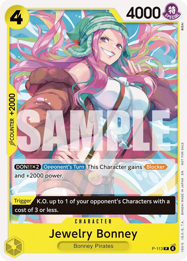 Jewelry Bonney (Heroines Battle Pack) [One Piece Promotion Cards] | Devastation Store