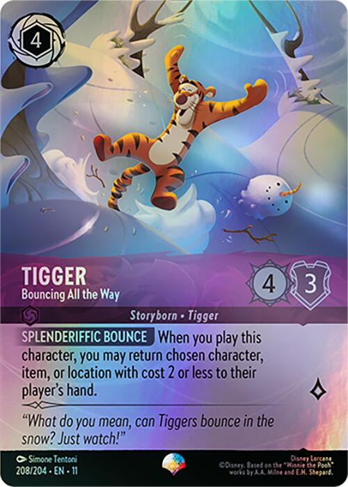 Tigger - Bouncing All the Way (Epic) (208/204) [Winterspell] | Devastation Store