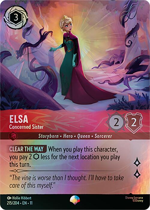 Elsa - Concerned Sister (Epic) (215/204) [Winterspell] | Devastation Store