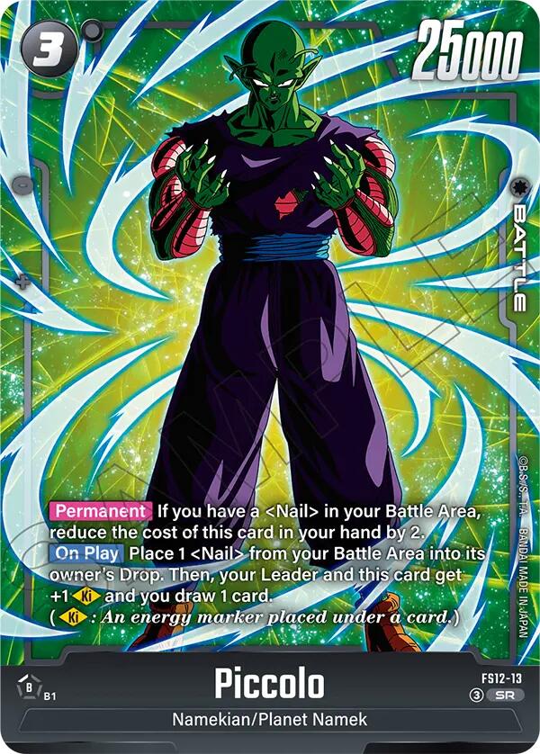 Piccolo (FS12-13) [Starter Deck EX: The Beat of Ki] | Devastation Store