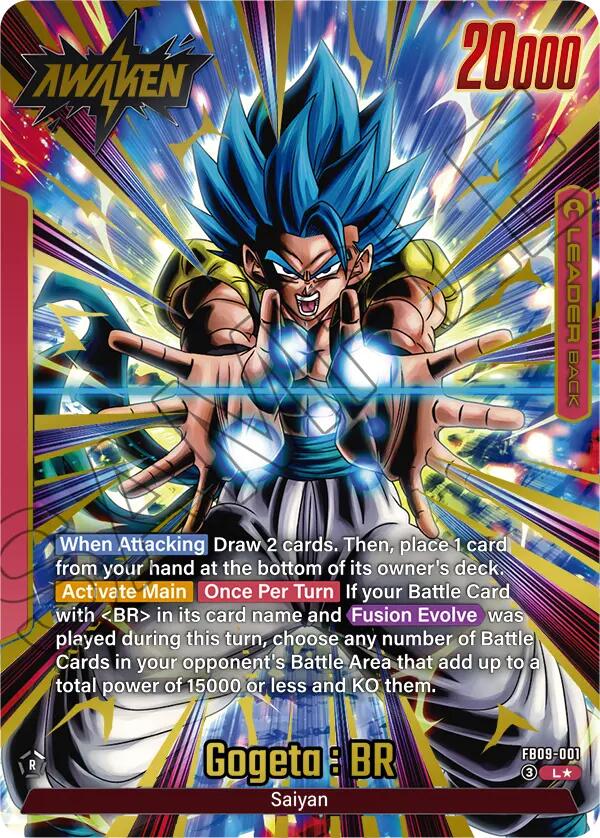 Gogeta : BR (FB09-001) (Alternate Art) [Dual Evolution] | Devastation Store