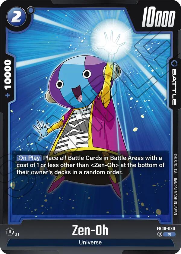 Zen-Oh (FB09-030) [Dual Evolution] | Devastation Store