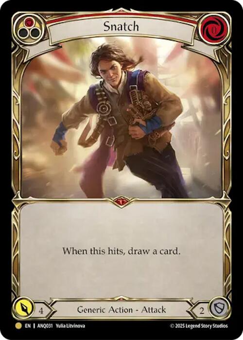 Snatch (Red) (Gold) [ANQ031] (Compendium of Rathe - Antiquity Pack) - Devastation Store | Devastation Store