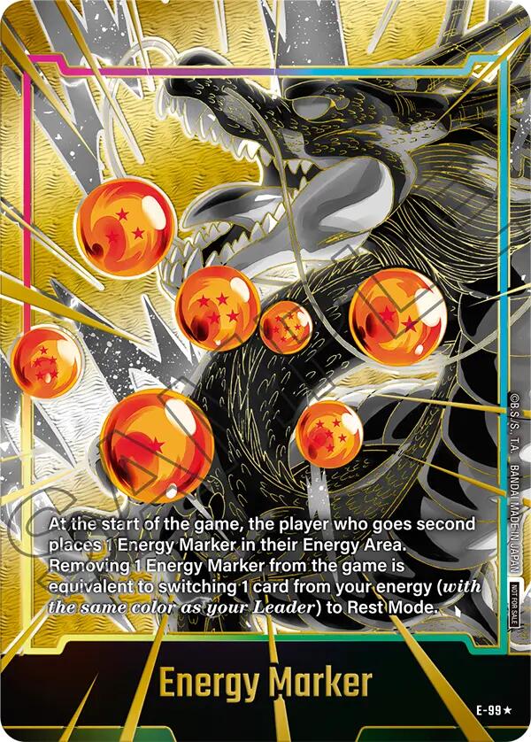 Energy Marker (E-99) (Gold) [Fusion World Energy Markers] | Devastation Store