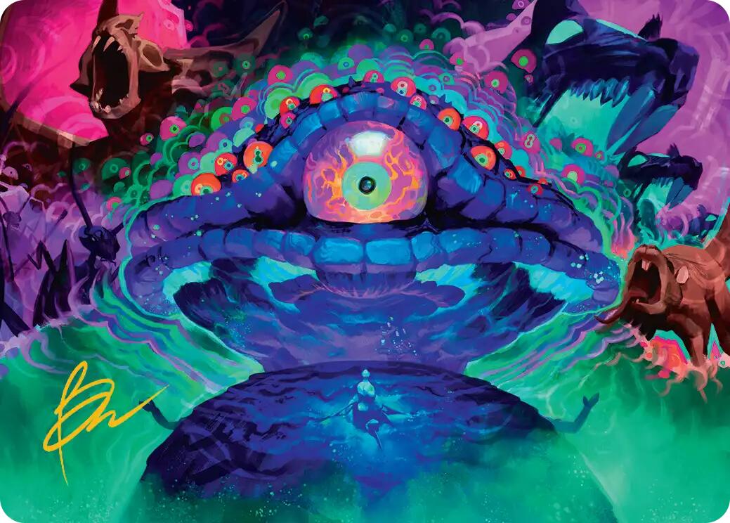 Humongous Fungus Art Card (Gold-Stamped Signature) [Teenage Mutant Ninja Turtles Art Series] | Devastation Store