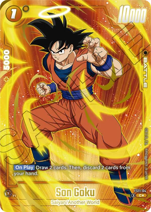 Son Goku (FS11-04) (Gold) [Starter Deck EX: The Phase of Evolution] | Devastation Store