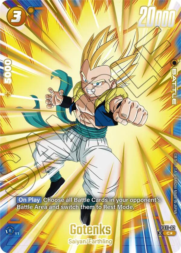 Gotenks (FS11-02) (Gold) [Starter Deck EX: The Phase of Evolution] | Devastation Store