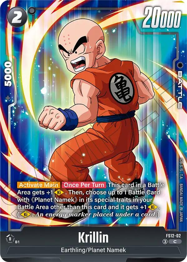 Krillin (FS12-02) [Starter Deck EX: The Beat of Ki] | Devastation Store
