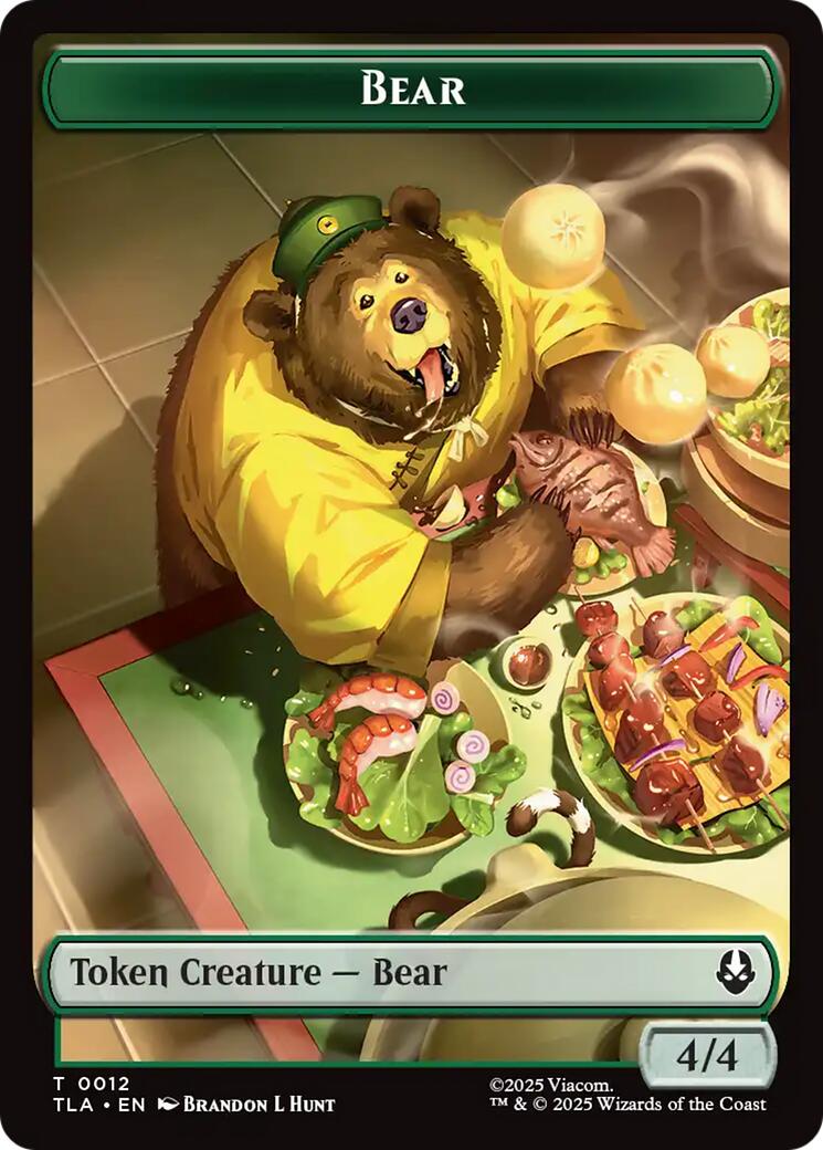 Ally (0006) // Bear Double-Sided Tokens [Avatar: The Last Airbender Tokens] | Devastation Store