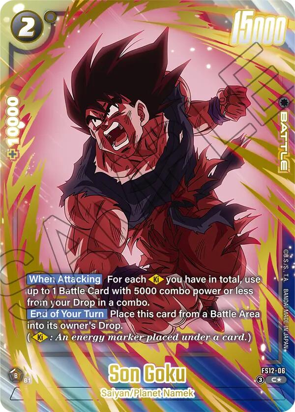 Son Goku (FS12-06) (Gold) [Starter Deck EX: The Beat of Ki] | Devastation Store
