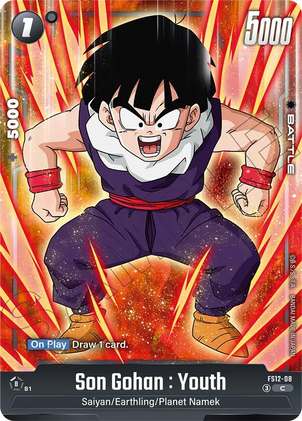 Son Gohan : Youth (FS12-08) [Starter Deck EX: The Beat of Ki] | Devastation Store