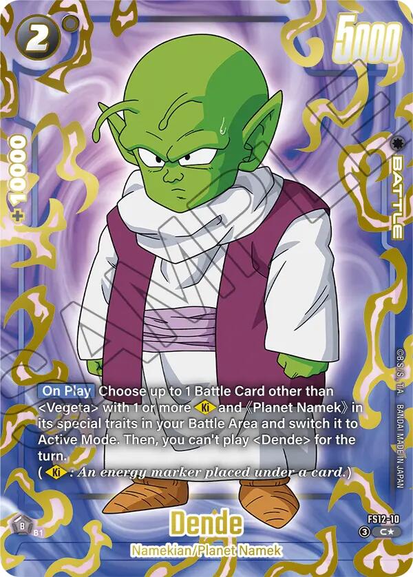 Dende (Gold) [Starter Deck EX: The Beat of Ki] | Devastation Store