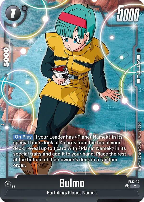 Bulma (FS12-14) [Starter Deck EX: The Beat of Ki] | Devastation Store