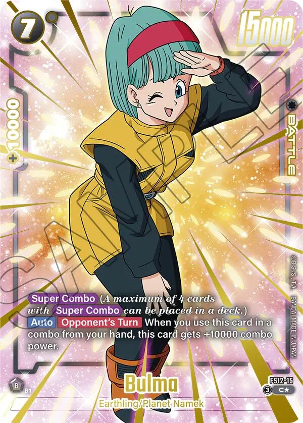 Bulma (FS12-15) (Gold) [Starter Deck EX: The Beat of Ki] | Devastation Store