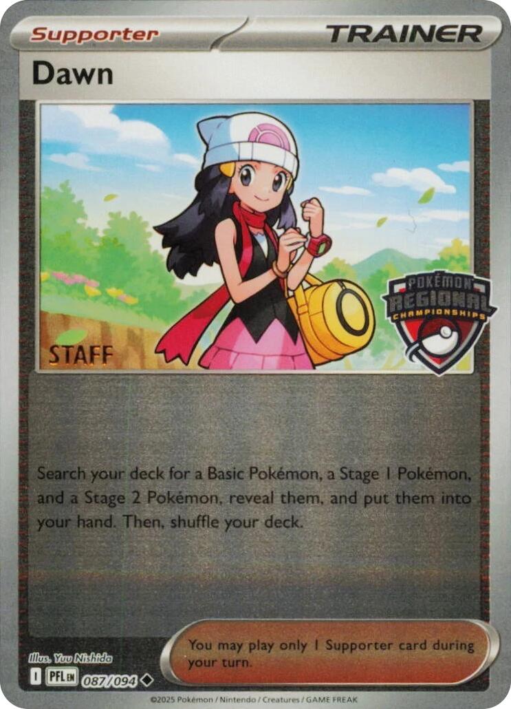 Dawn (087/094) (Regional Championship) [Staff] [League & Championship Cards] | Devastation Store