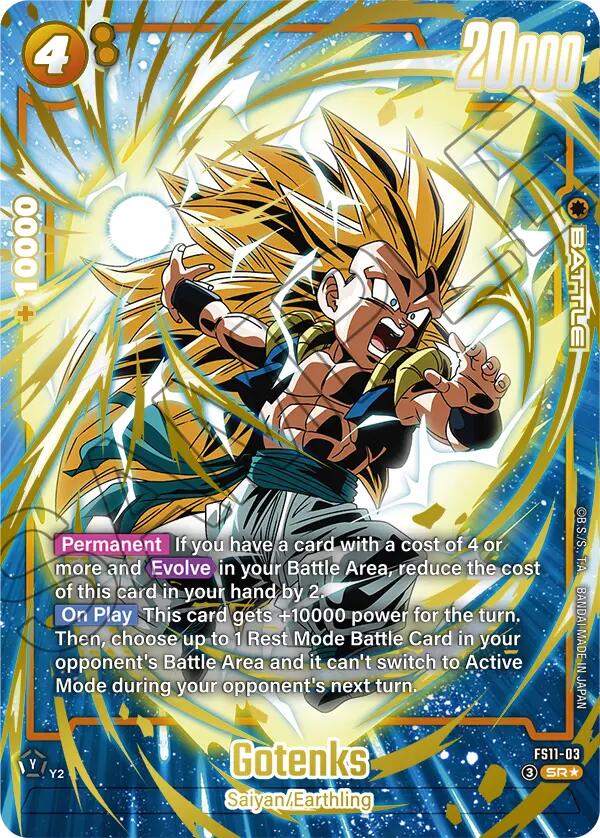 Gotenks (FS11-03) (Gold) [Starter Deck EX: The Phase of Evolution] | Devastation Store